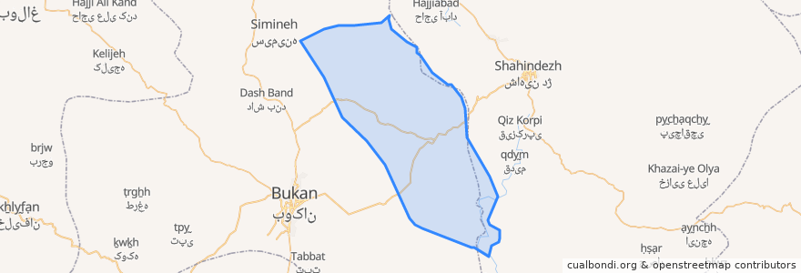 Mapa de ubicacion de بهی دهبکری.