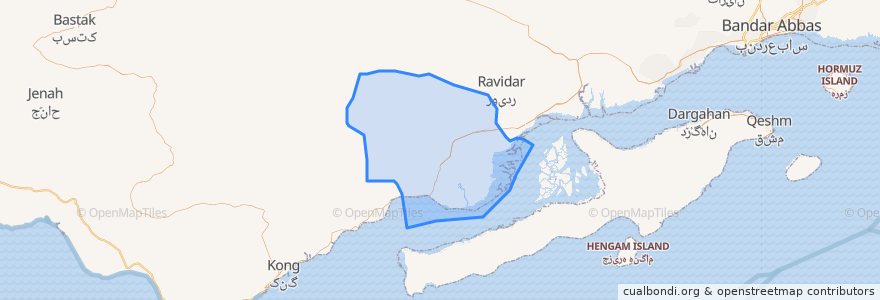 Mapa de ubicacion de دهستان دژگان.