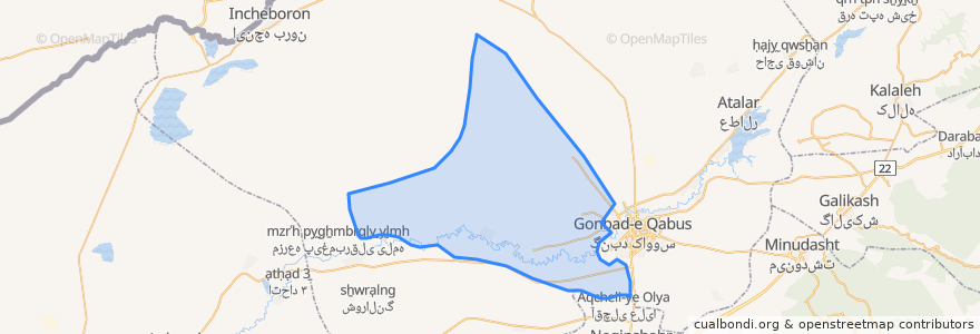 Mapa de ubicacion de دهستان سلطانعلی.