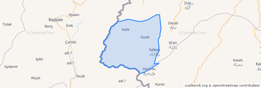 Mapa de ubicacion de دهستان شپیران.