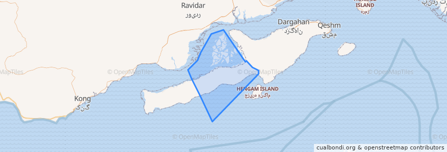 Mapa de ubicacion de دهستان صلخ.