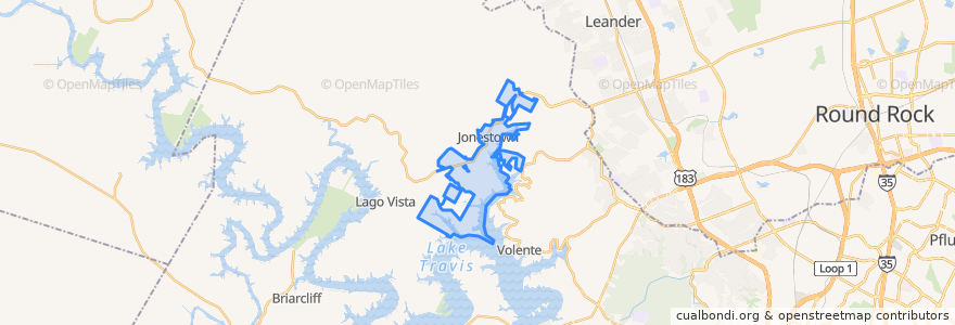 Mapa de ubicacion de Jonestown.