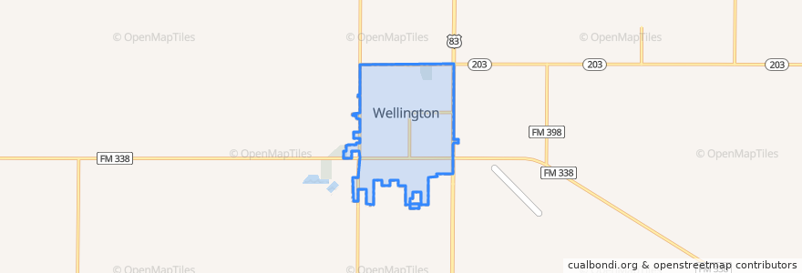 Mapa de ubicacion de Wellington.