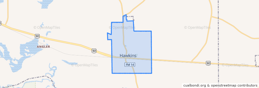 Mapa de ubicacion de Hawkins.
