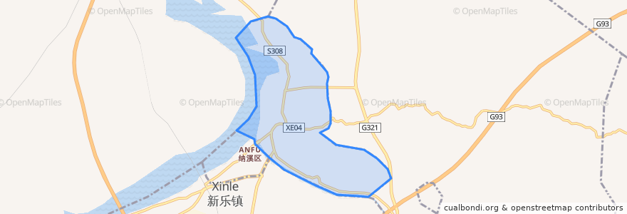 Mapa de ubicacion de 永宁街道.