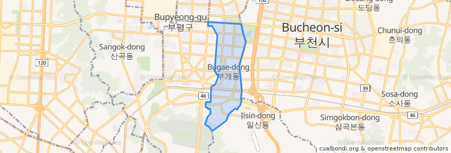 Mapa de ubicacion de 富開洞.