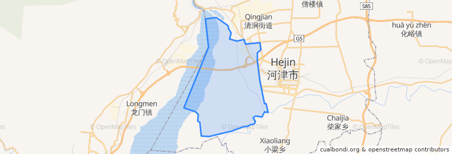 Mapa de ubicacion de 阳村乡.