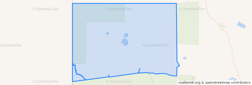 Mapa de ubicacion de Maralinga Tjarutja.