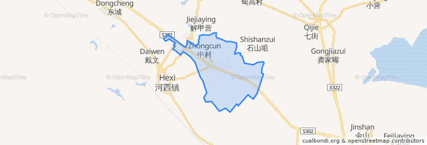 Mapa de ubicacion de 兴蒙蒙古族乡.