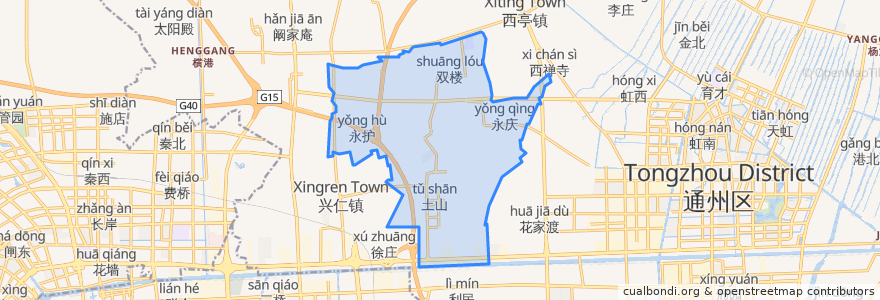 Mapa de ubicacion de 兴东街道.