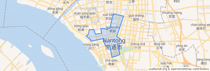 Mapa de ubicacion de 文峰街道.