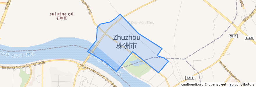 Mapa de ubicacion de 贺家土街道.