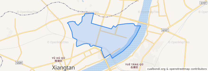 Mapa de ubicacion de 万楼街道.