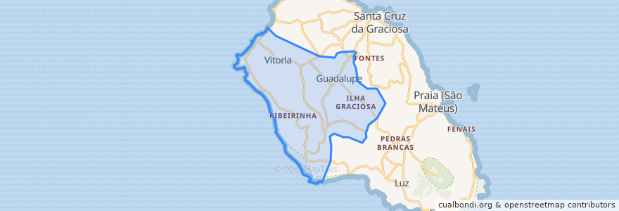 Mapa de ubicacion de Guadalupe.