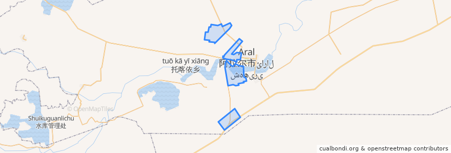 Mapa de ubicacion de 工业园区.