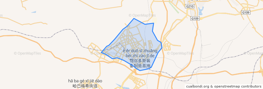 Mapa de ubicacion de 装备制造基地.