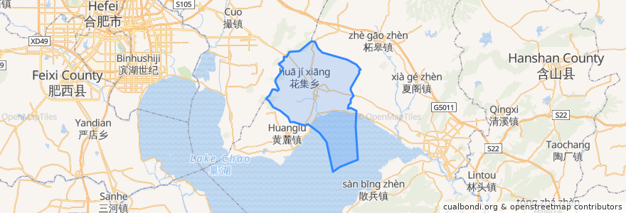 Mapa de ubicacion de 烔炀镇.