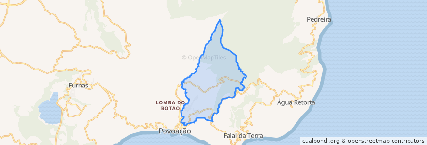 Mapa de ubicacion de Nossa Senhora dos Remédios.