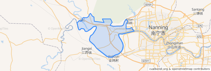 Mapa de ubicacion de 石埠街道.