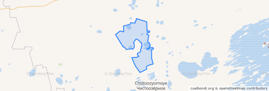 Mapa de ubicacion de Новокулындинский сельсовет.