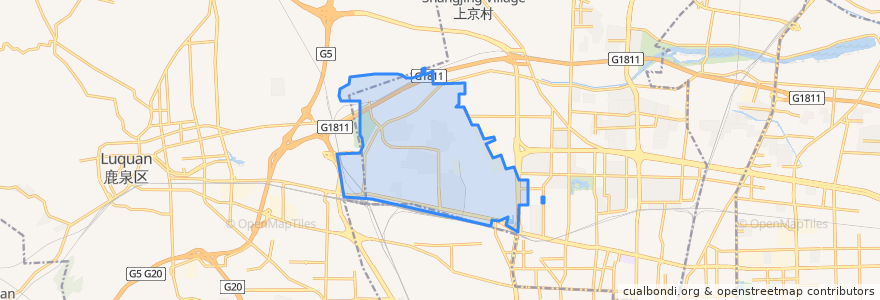 Mapa de ubicacion de 大郭街道.