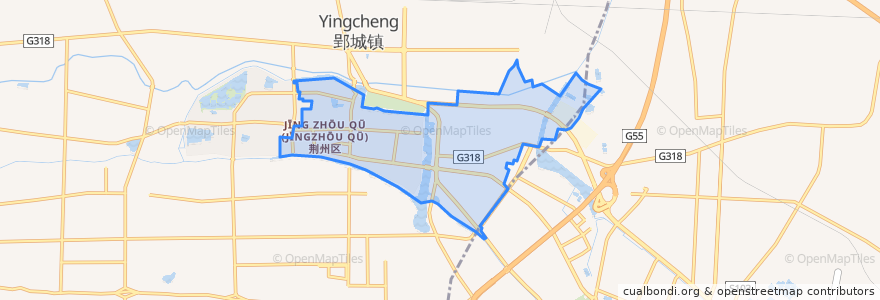 Mapa de ubicacion de 东城街道.