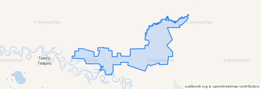 Mapa de ubicacion de Бородинское сельское поселение.