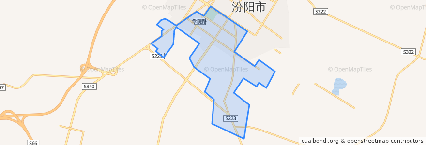 Mapa de ubicacion de 南薰街道.