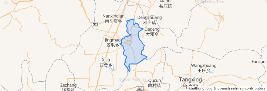 Mapa de ubicacion de 新城镇.