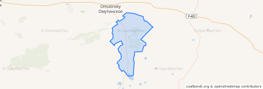 Mapa de ubicacion de Ситниковское сельское поселение.