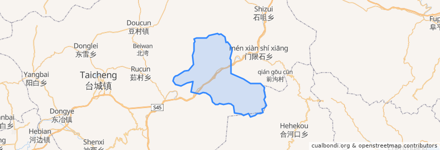 Mapa de ubicacion de 耿镇镇.