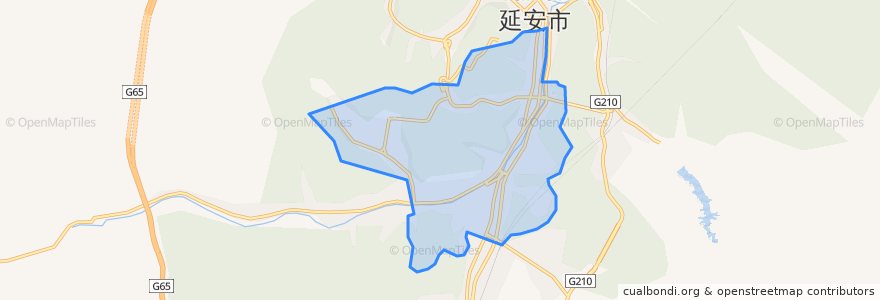 Mapa de ubicacion de 南市街道.