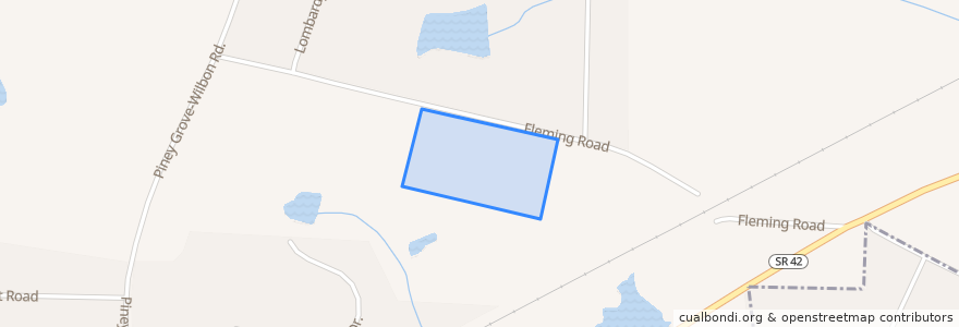 Mapa de ubicacion de Town of Fuquay-Varina.