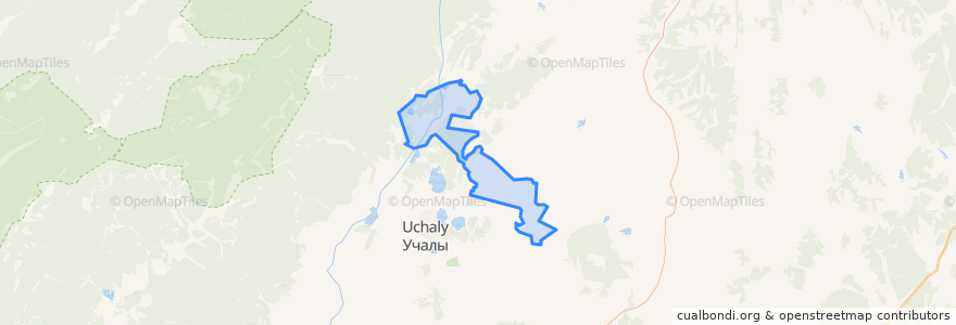 Mapa de ubicacion de Ильчинский сельсовет.