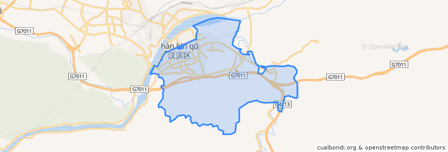 Mapa de ubicacion de 新城街道.