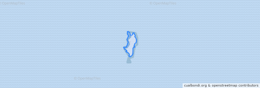 Mapa de ubicacion de Pulau Tikus.