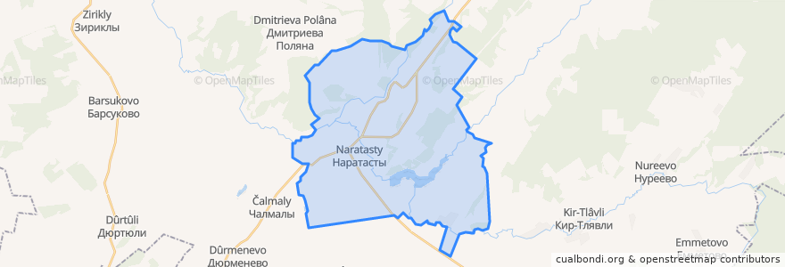 Mapa de ubicacion de Шаранский сельсовет.