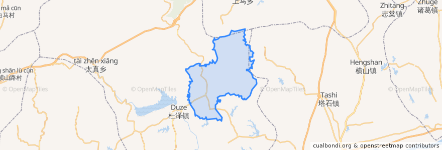 Mapa de ubicacion de 峡川镇.