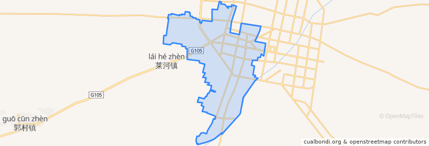 Mapa de ubicacion de 南城街道.