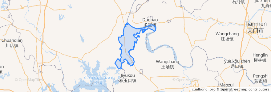 Mapa de ubicacion de 李市镇.