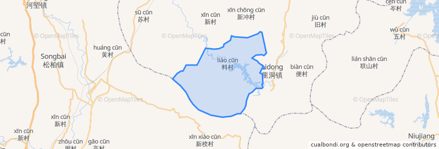 Mapa de ubicacion de Dajiang.