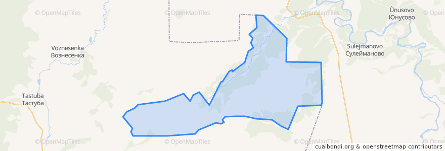 Mapa de ubicacion de Лемазинский сельсовет.