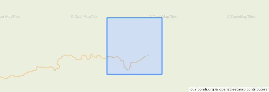 Mapa de ubicacion de Elk City.