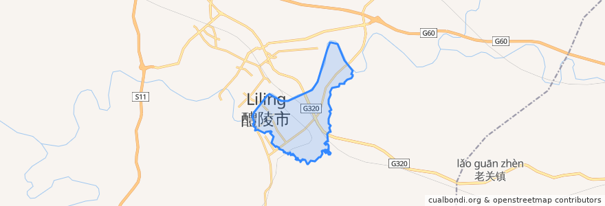 Mapa de ubicacion de 阳三石街道.