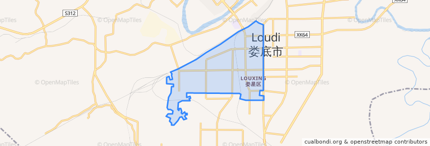 Mapa de ubicacion de 长青街道.