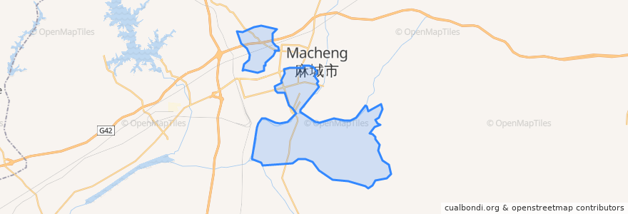 Mapa de ubicacion de 南湖街道.