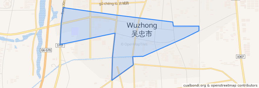 Mapa de ubicacion de 胜利镇.