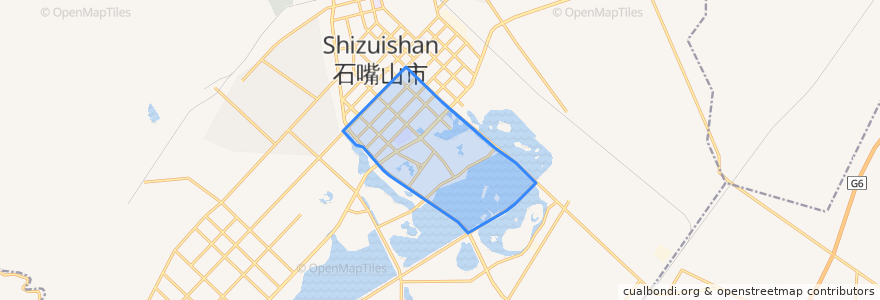 Mapa de ubicacion de 朝阳街道.