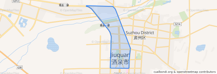 Mapa de ubicacion de 新城街道.