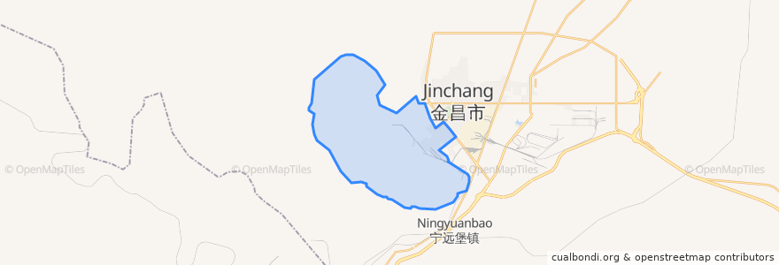 Mapa de ubicacion de 滨河路街道.